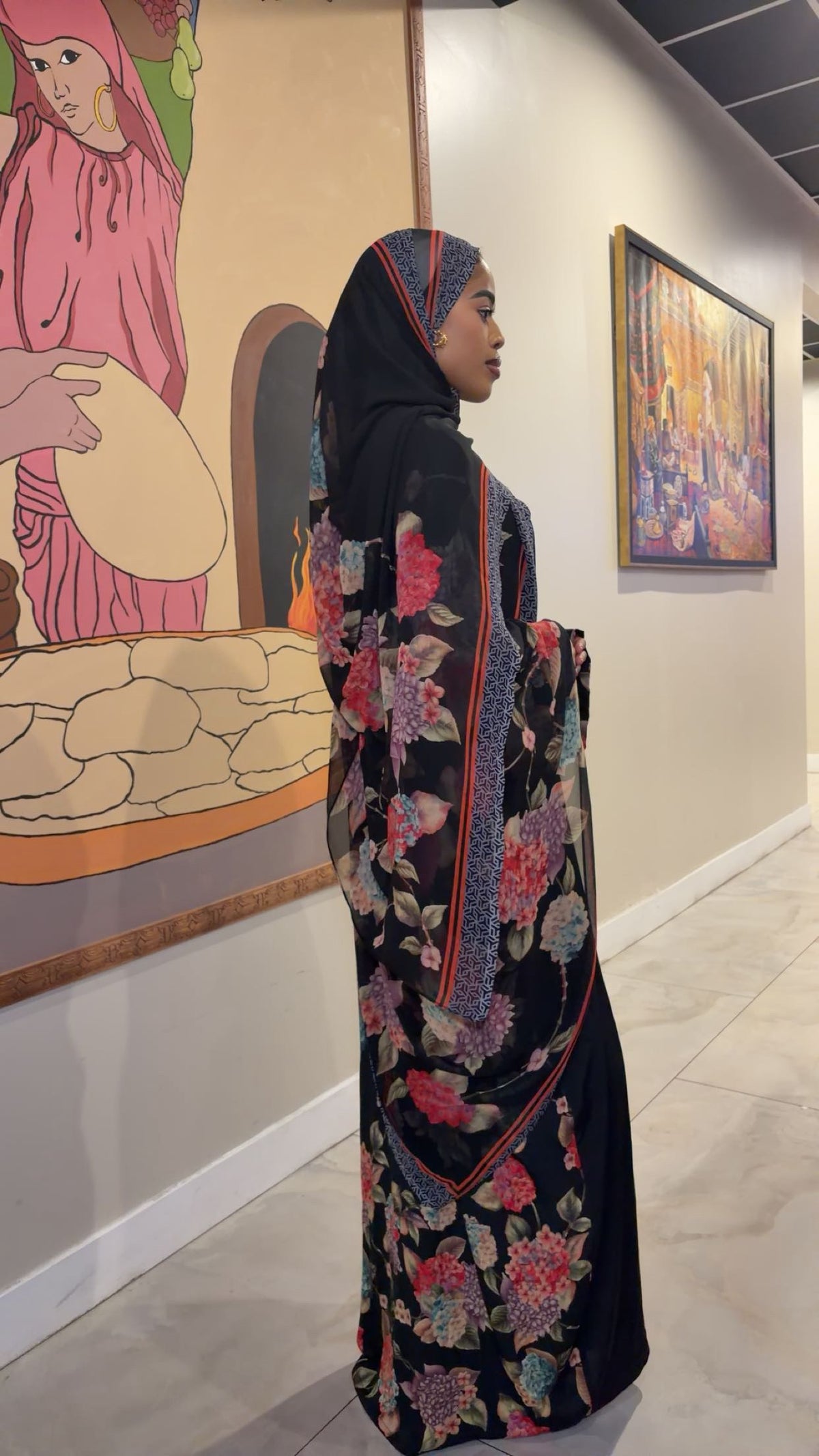 The Dahlia Abaya